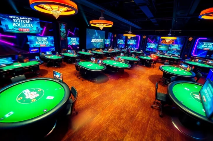 Experience top-tier Pokerbros clubs with vibrant online poker gameplay, featuring engaged players and bright interfaces.