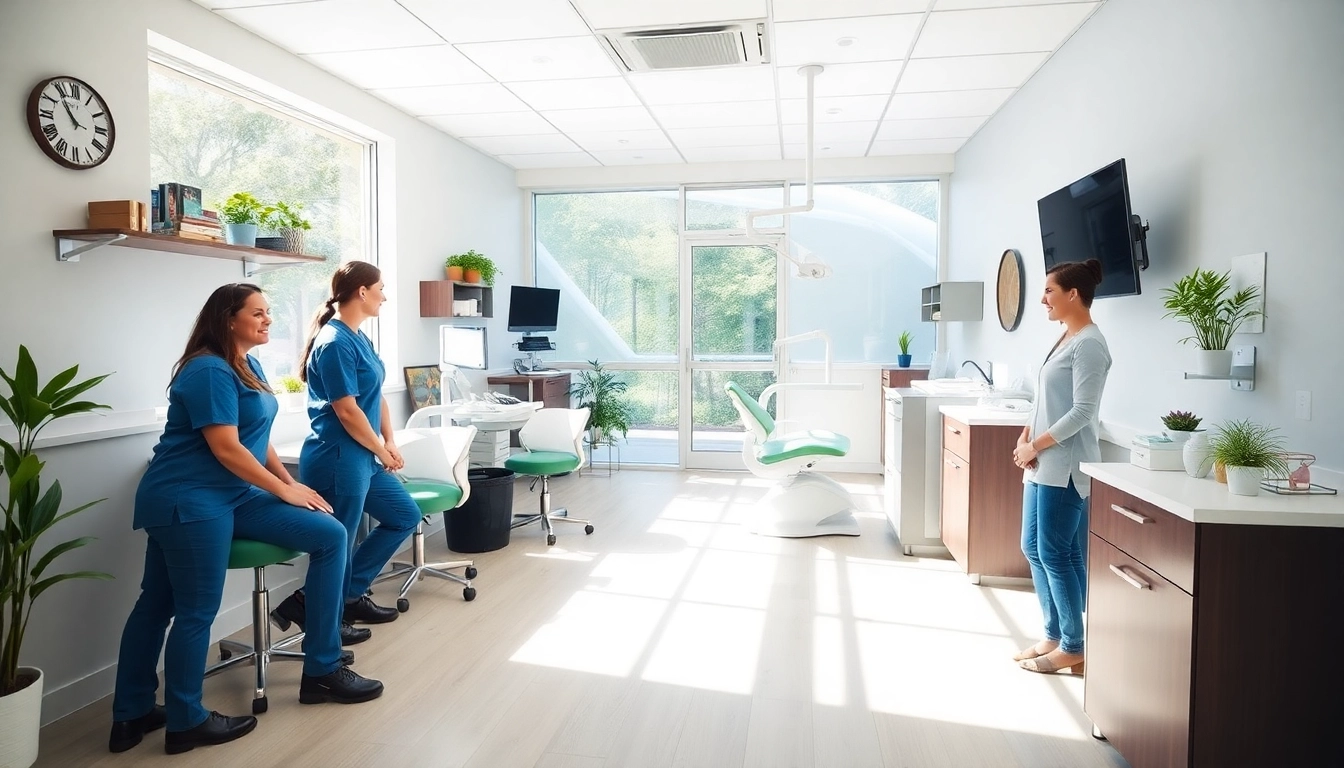 Ventura Bright Dental team providing friendly patient care in a modern, inviting clinic environment