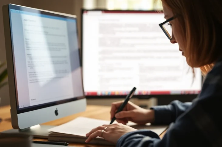 Person humanizing AI writing to achieve undetectable AI writing results with natural language